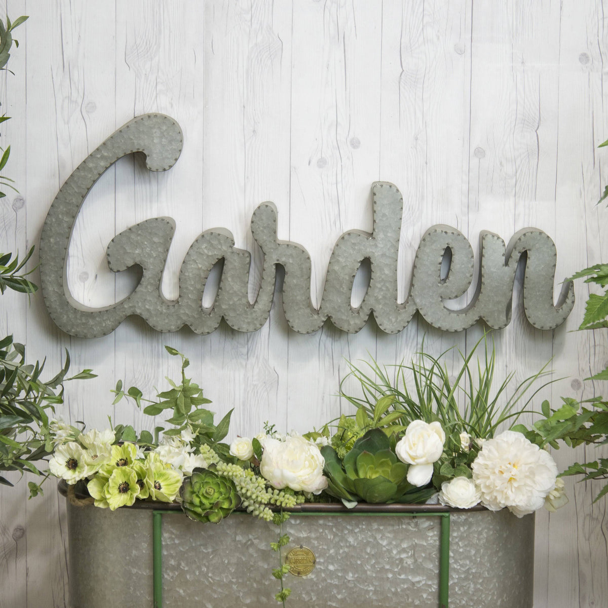 Metal Garden Sign P47282