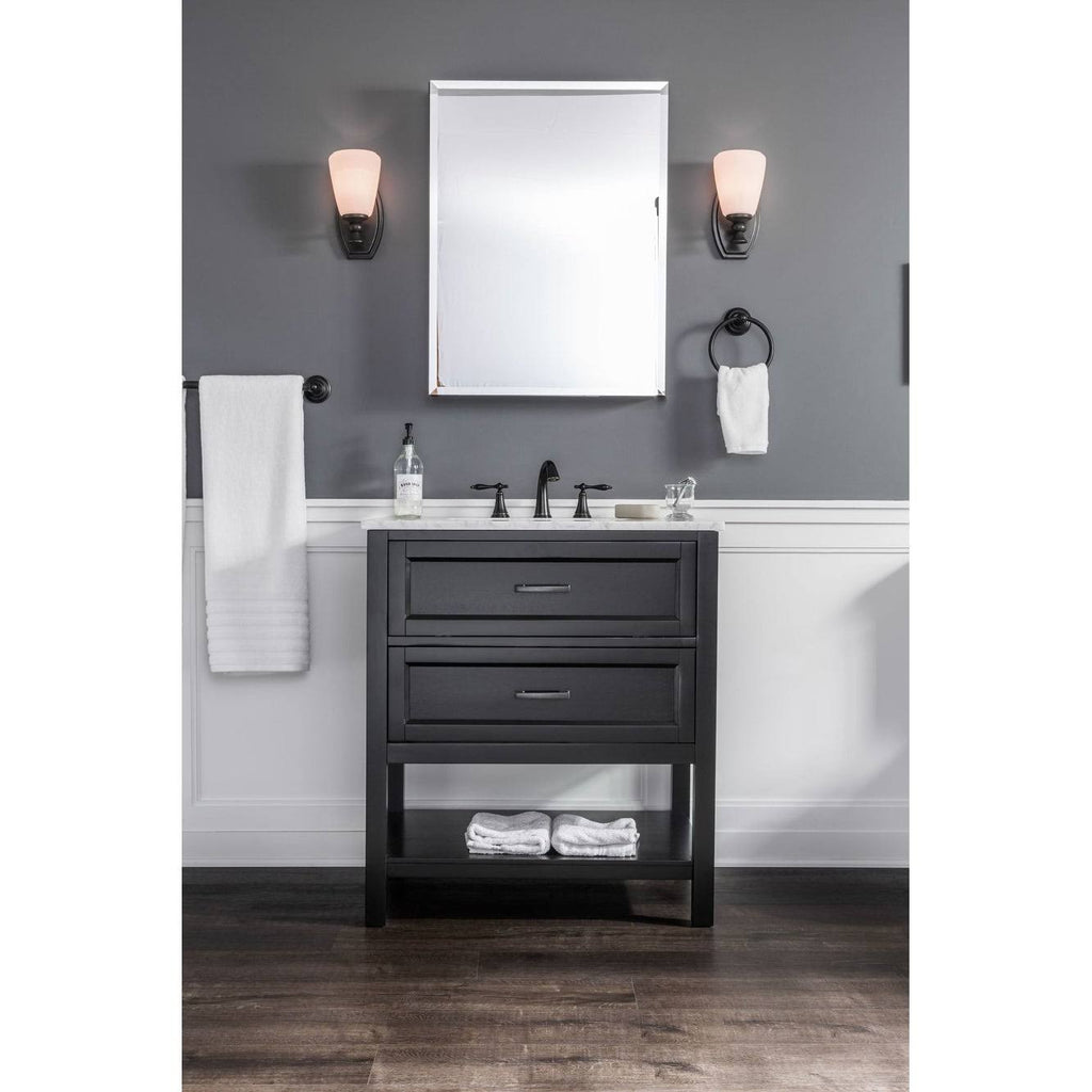 Oil Rubbed Bronze Widespread Bathroom Faucet M3893