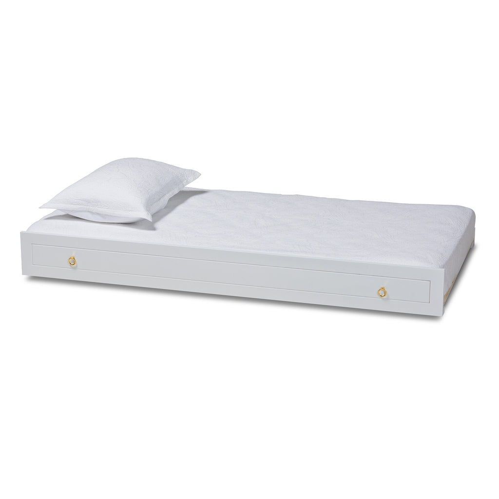 Twin Size White Trundle K6210