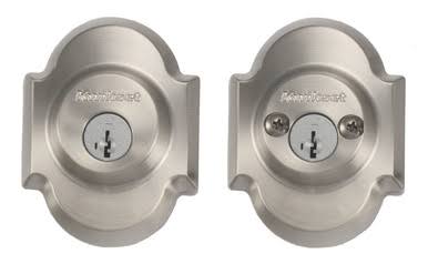Satin Nickel Double Cylinder Deadbolt P170