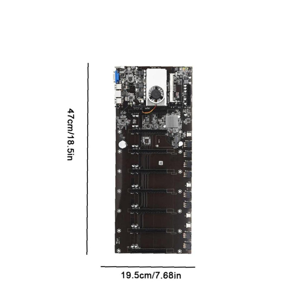 Mining Motherboard with 8 Video Card Slots Q4431