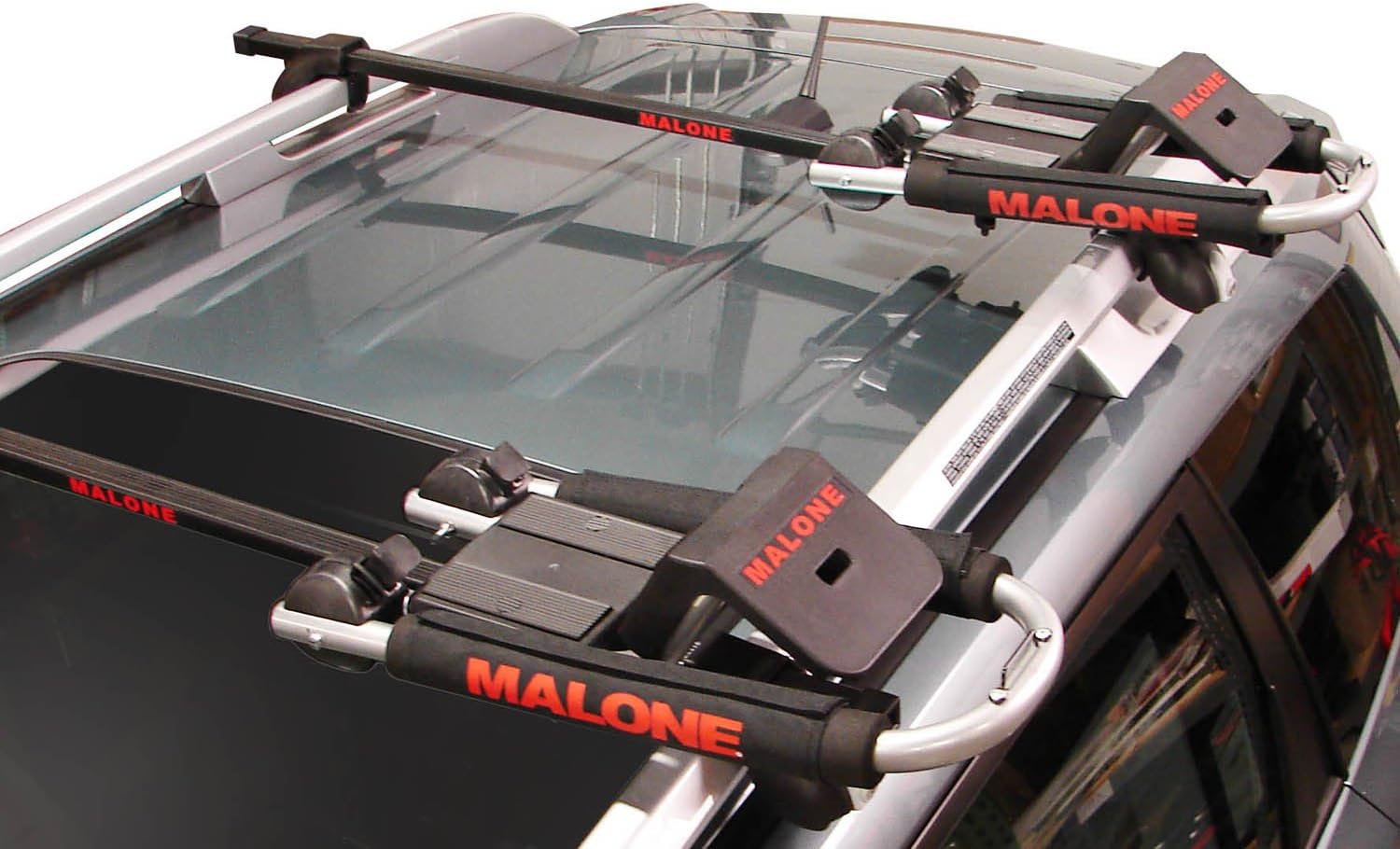 Folding J-Style Universal Car Rack Kayak Carrier with Bow and Stern Lines C379577
