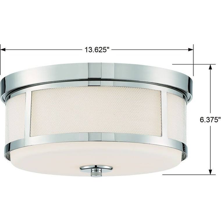 Vibrant Gold 2 Light Ceiling Mount H864