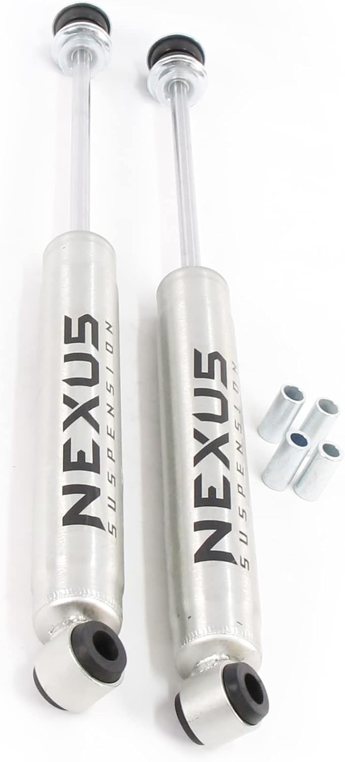 Front Shock Absorber for Jeep Wrangler JK 2007-2018 Pair Zinc Plated Coating S94480