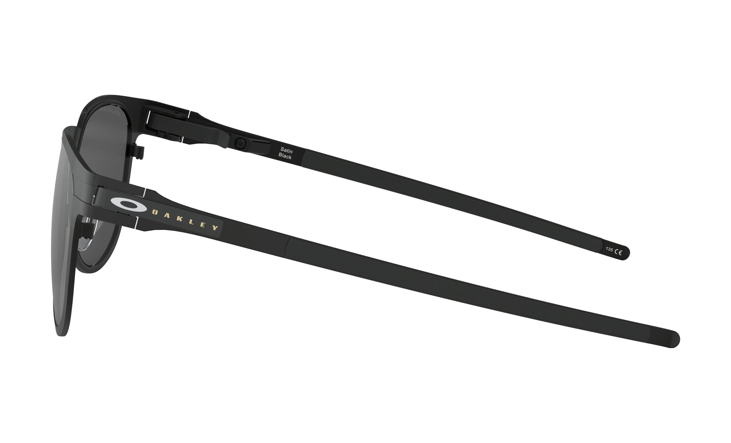 Satin Black Black Iridium Polarized Sunglasses I814644
