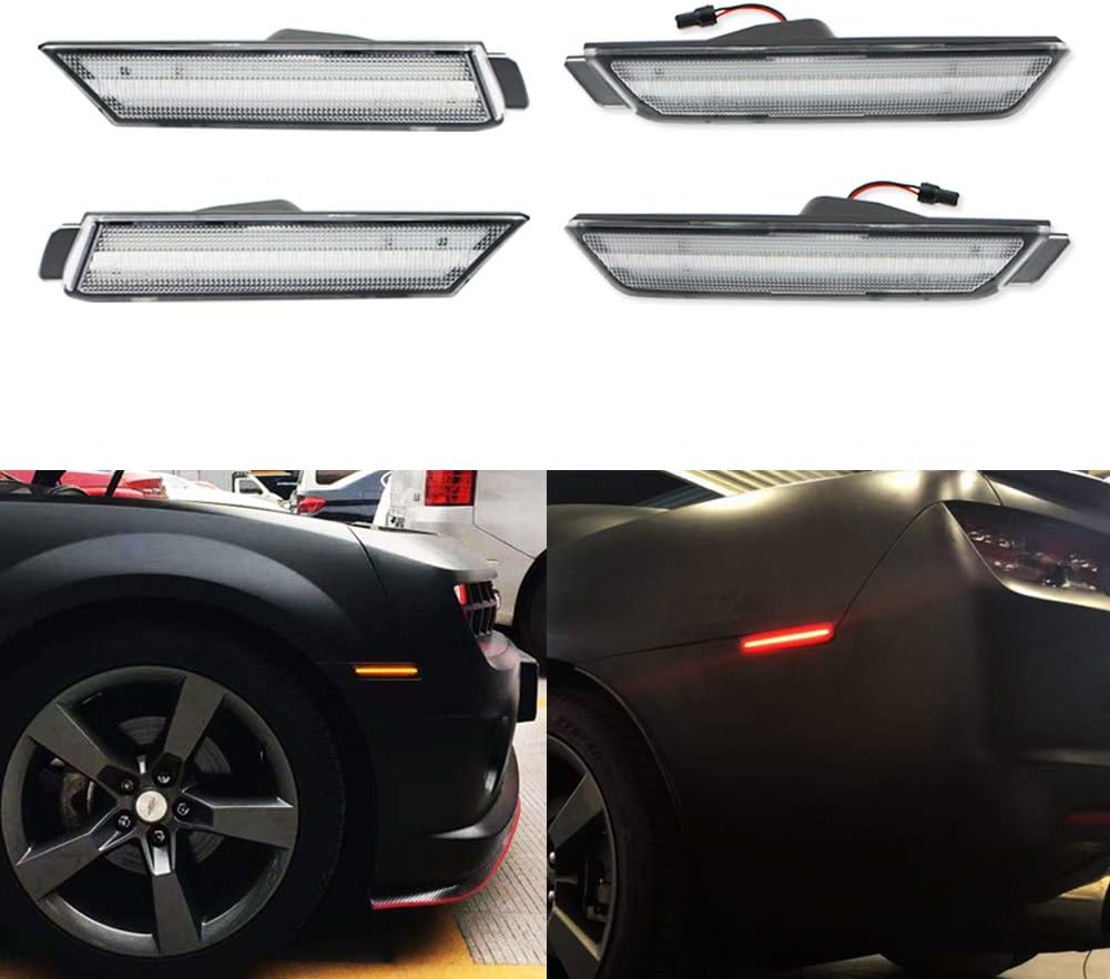 Smoked Lens Front Rear Side Marker Lights Pack of 2 L59730