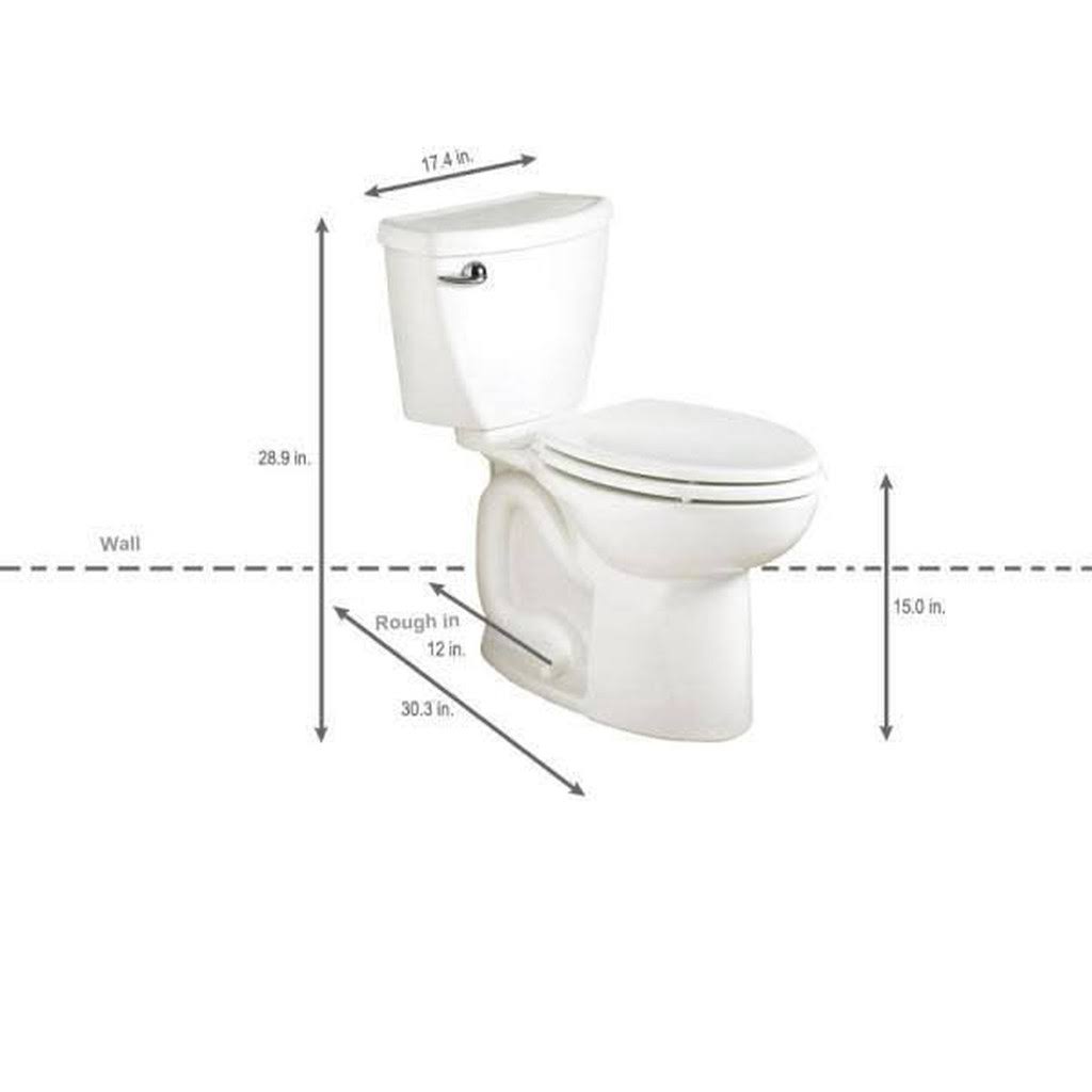 White Elongated 2-Piece Toilet I20670