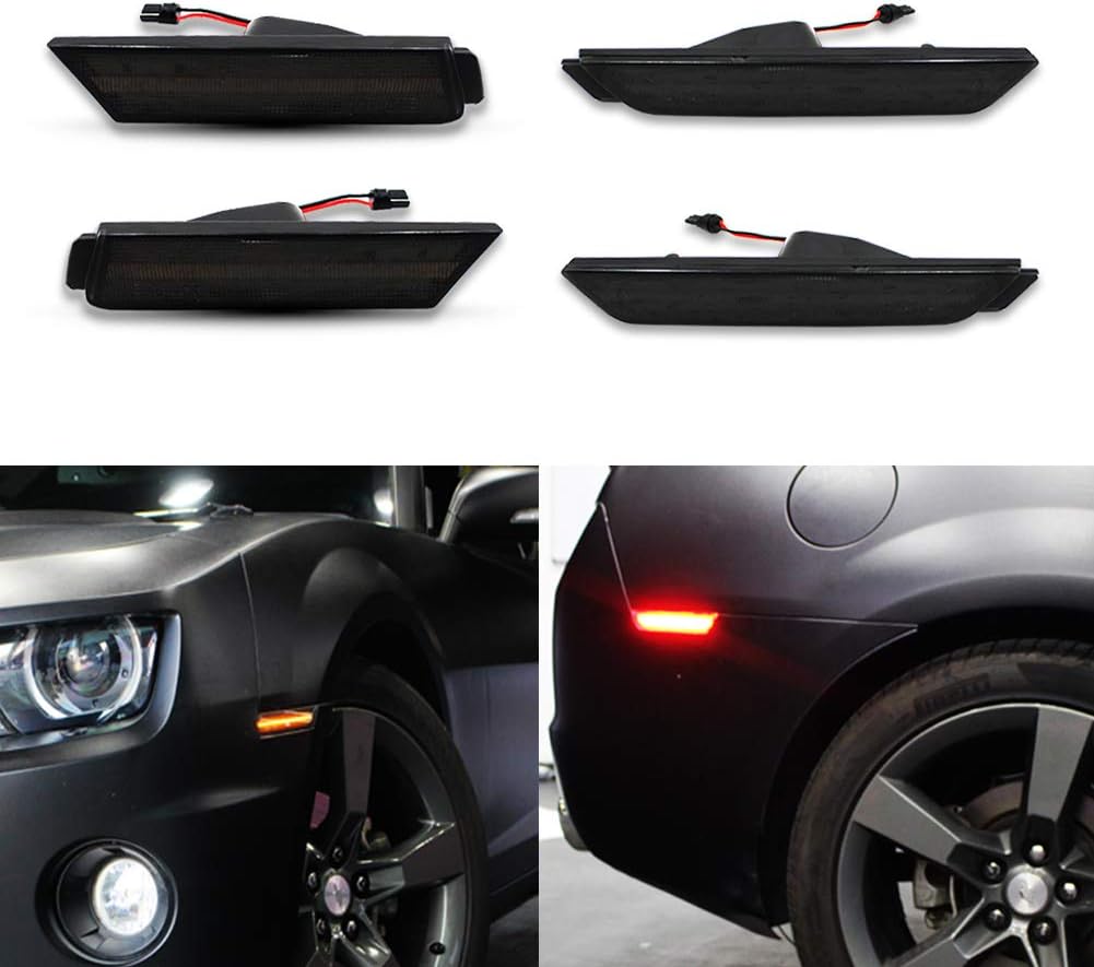 Smoked Lens Front Rear Side Marker Lights Pack of 2 L59730
