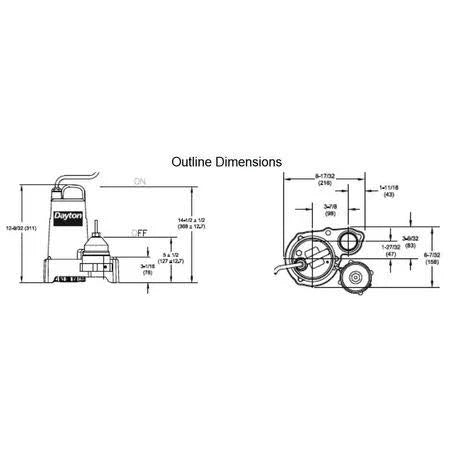 1/2 HP Sump Pump T531