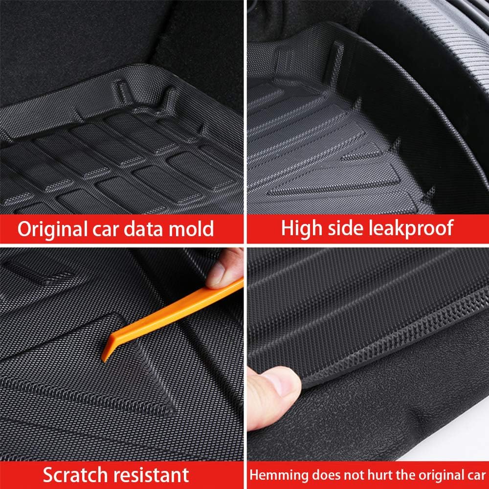 Black Rubber Cargo Liner Pack of 2 F50529