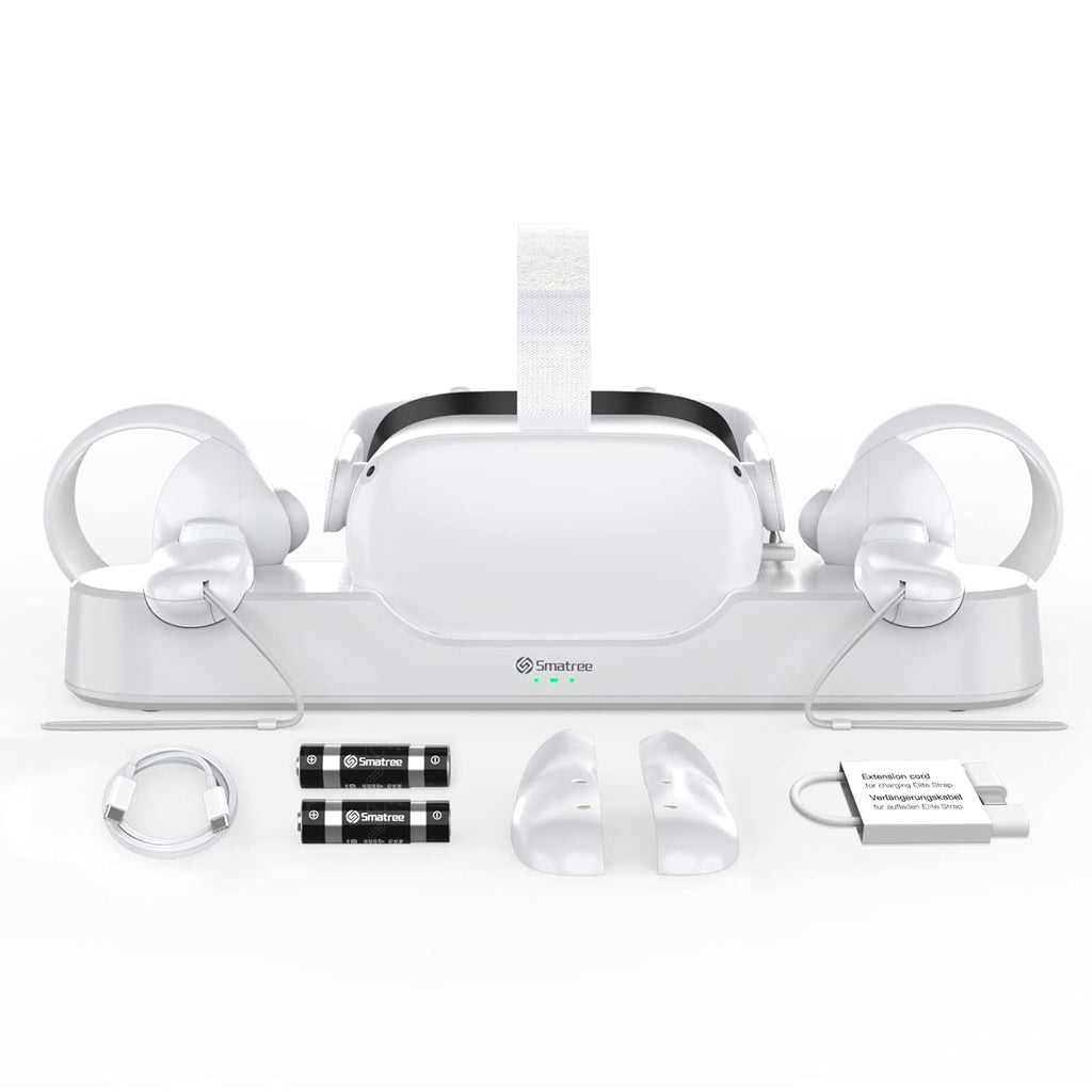 Oculus Quest 2 Charging Dock with 2 Rechargeable Controller Batteries A967
