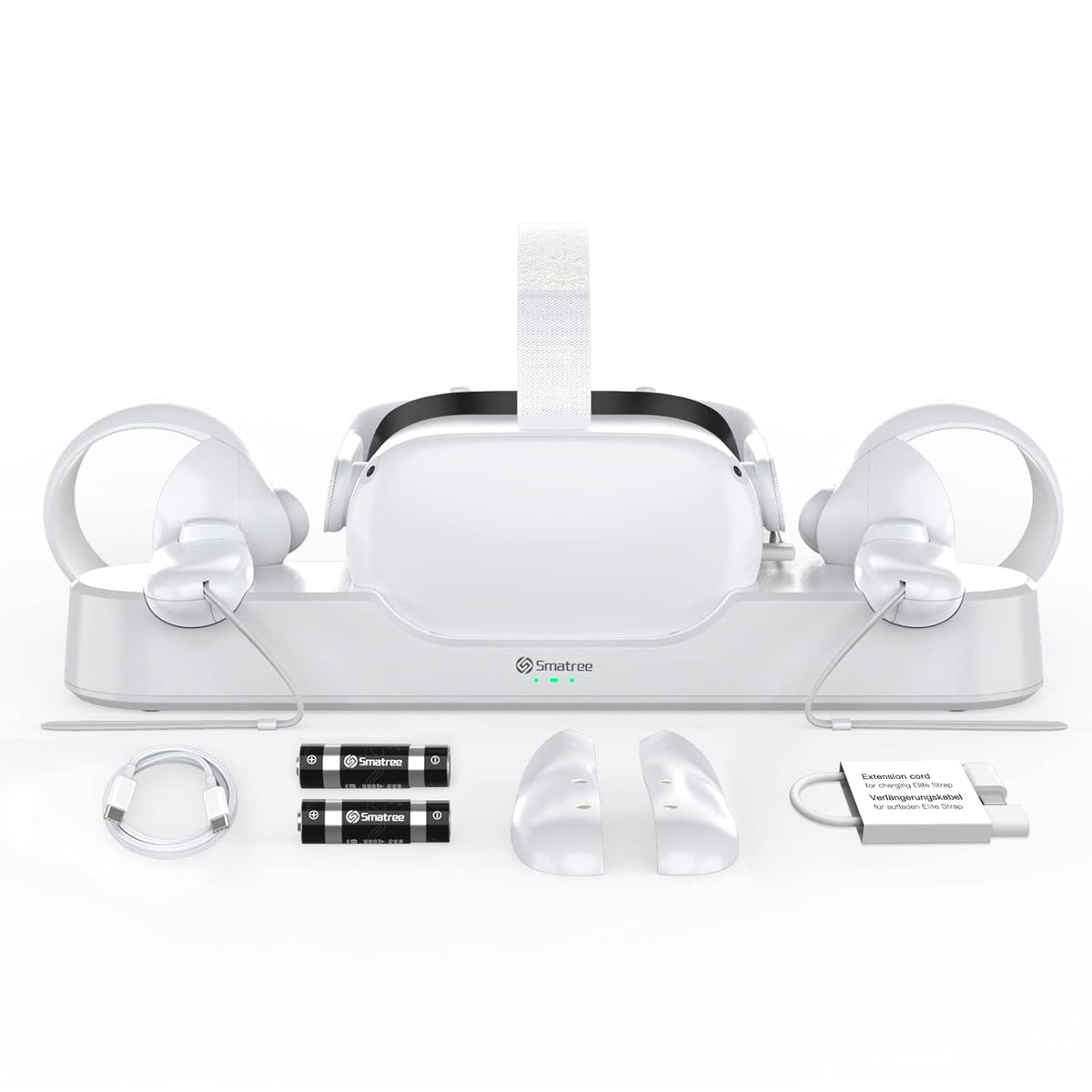 Oculus Quest 2 Charging Dock with 2 Rechargeable Controller Batteries A967