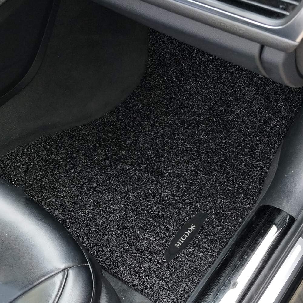 Black All Weather Heavy Duty Car Floor Mat Set G6776
