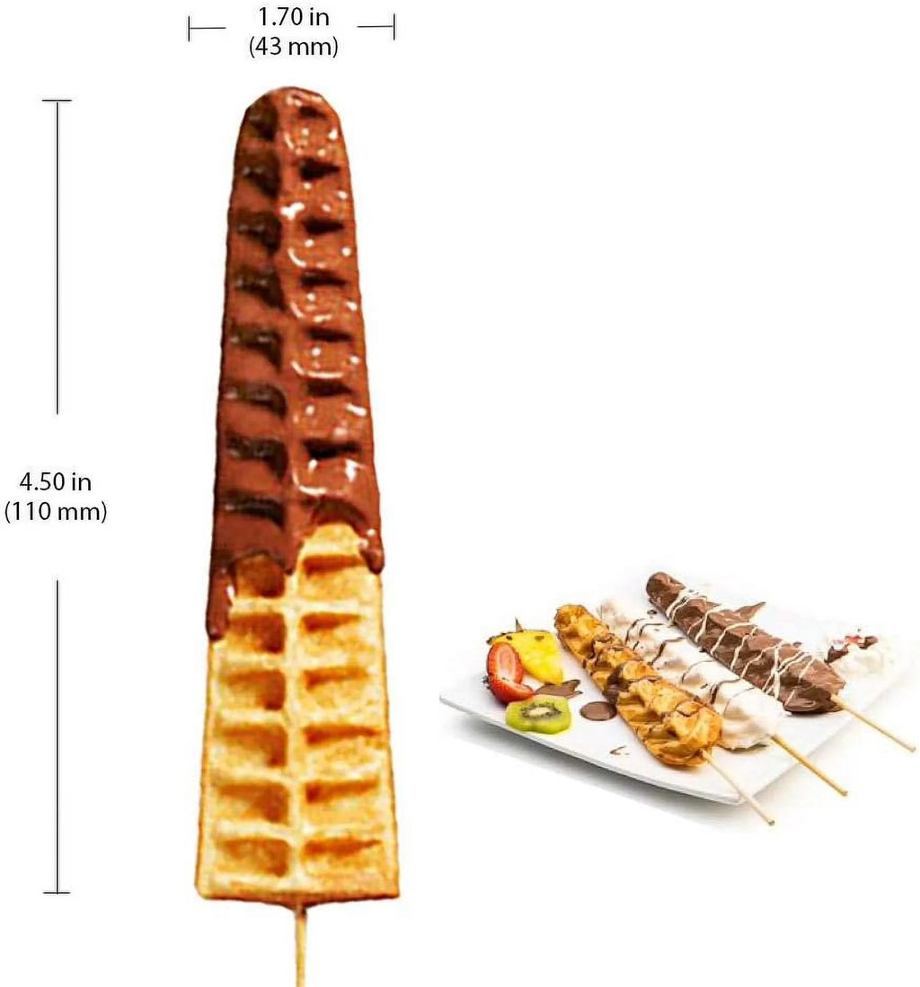Nonstick Stainless Steel Stick Waffle Maker (6 Small Waffles) O461394