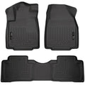 Black Front & 2nd Seat Floor Liners D4273