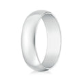 Plain Band Ring in Platinum Ring Size 9 T575