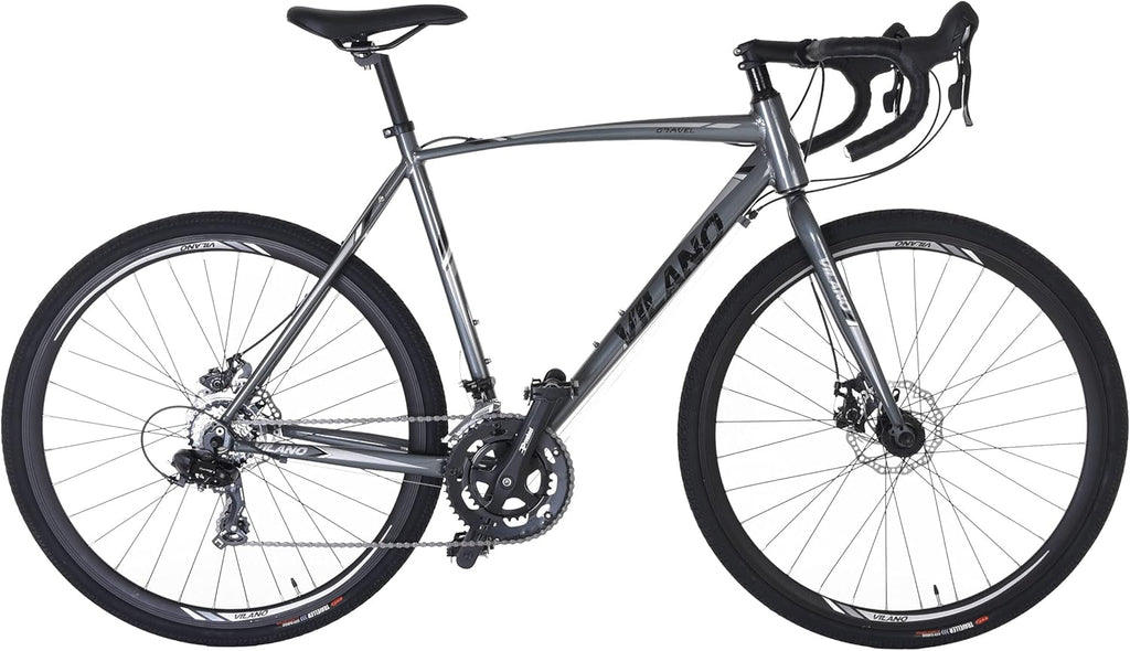 Gravel Bike with Disc Brakes, 14 Speeds, Drop Bars Z998