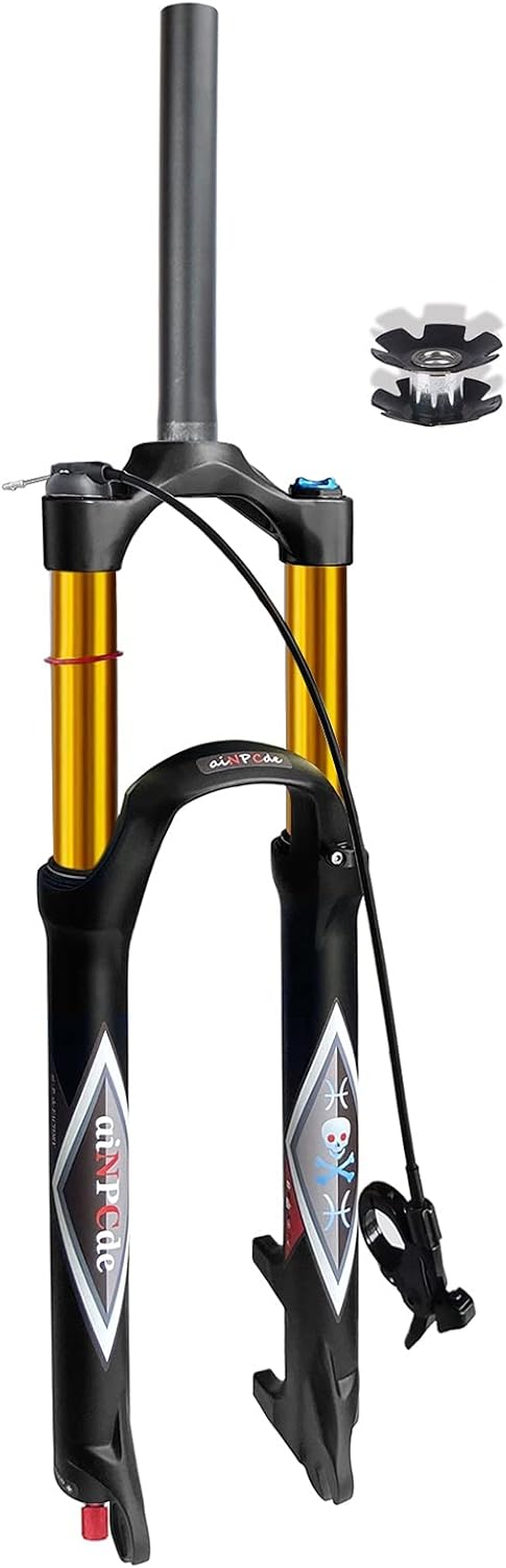 MTB Front Fork 26 27.5 29 Inch 140mm Travel Air Suspension Fork T765031