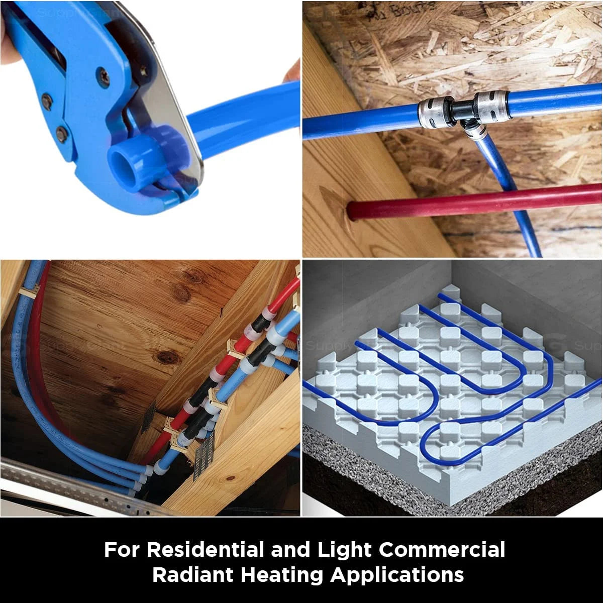 Blue Non-Barrier PEX Tubing 1 In. X 100 Feet X9434