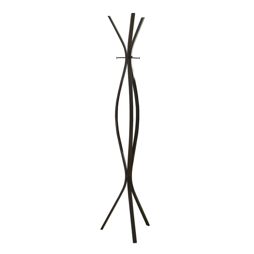 Brown Metal Coat Rack K4850