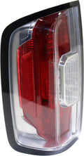 Tail Light Assembly Clear Red Lens Driver Side P608128