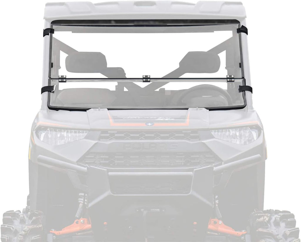 2-in-1 Flip Down Windshield for Polaris Ranger XP 900 P696923