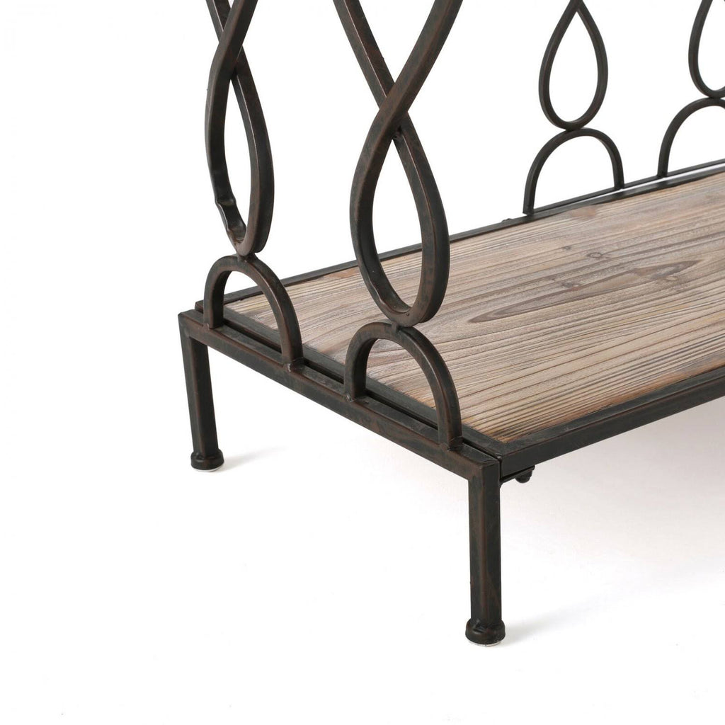 Modern Industrial 2 Shelf Firwood Bookcase Tables P290