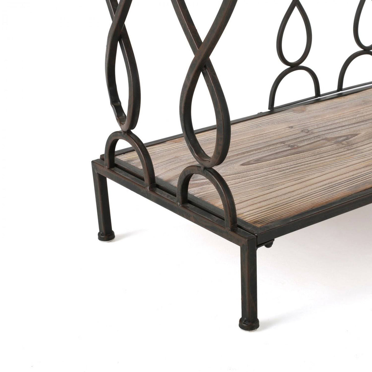 Modern Industrial 2 Shelf Firwood Bookcase Tables P290