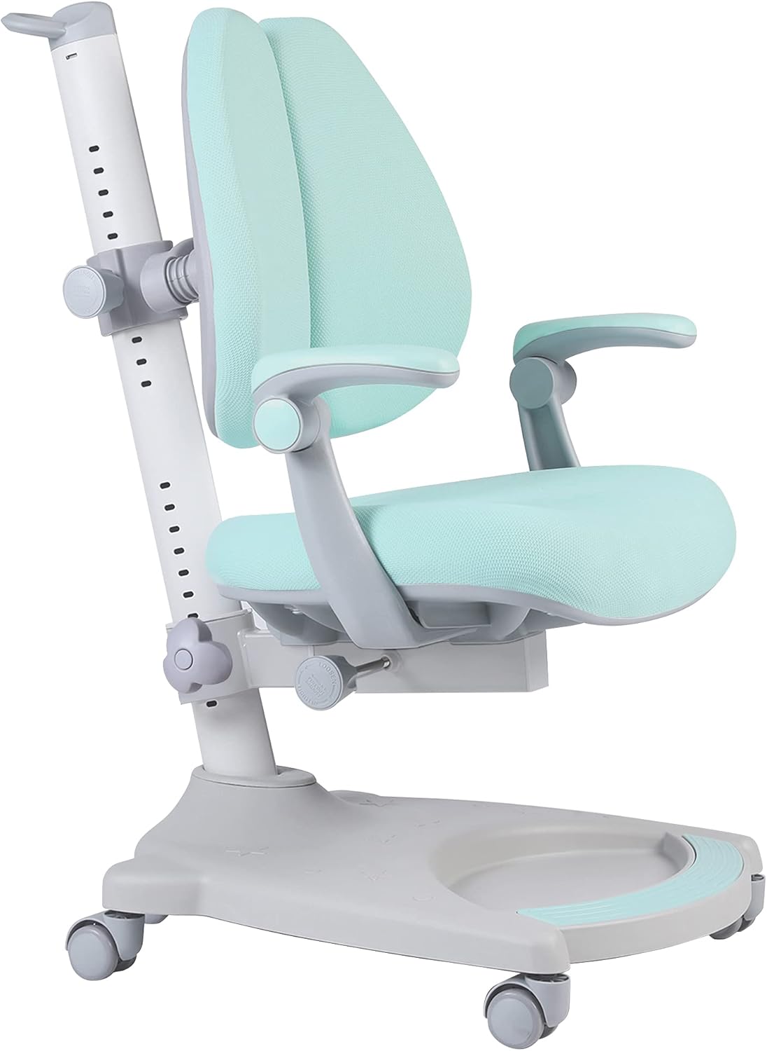 Green+White Adjustable Kids Study Desk Chair G461019
