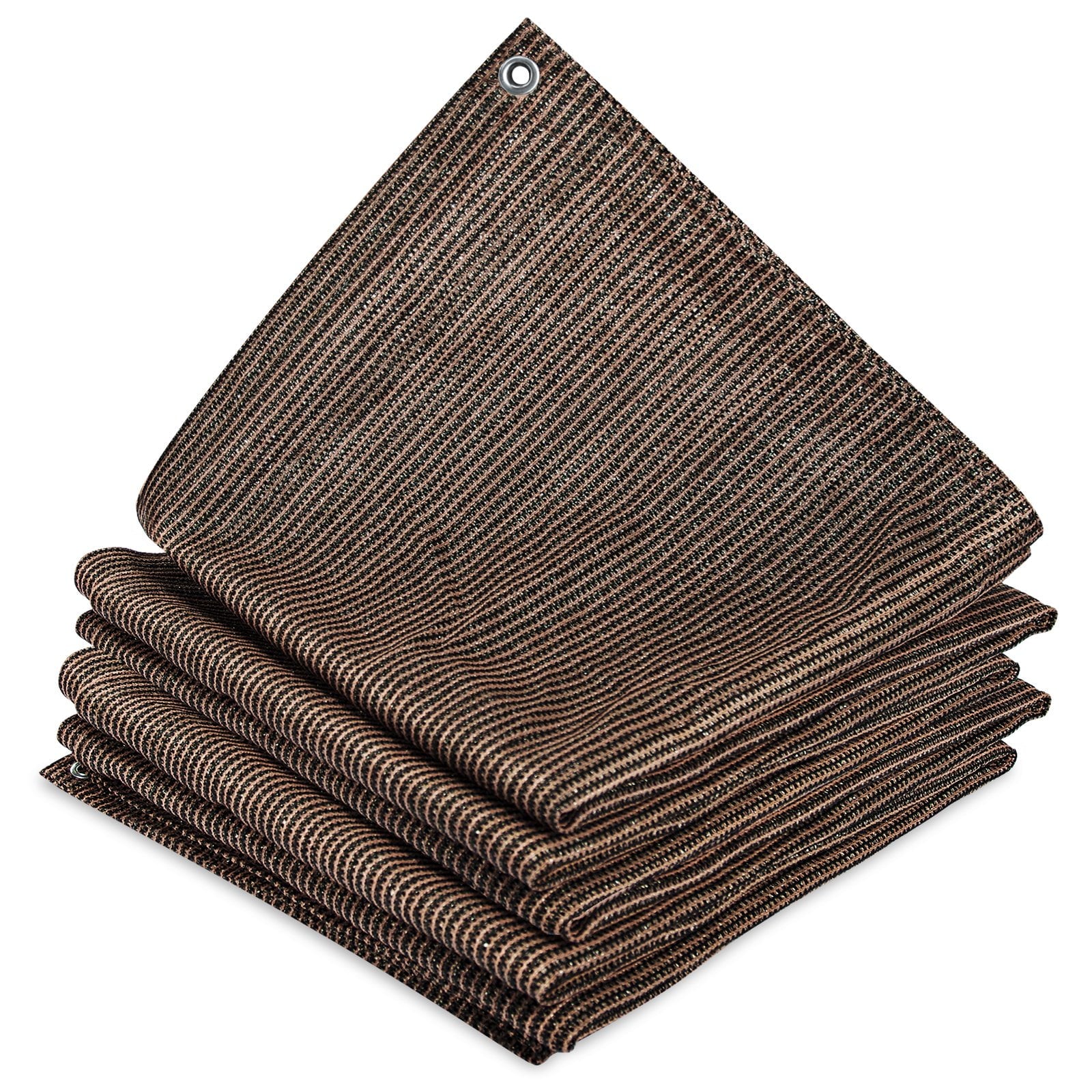 10 x 10 FT Mocha Shade Cloth Tarp C514449