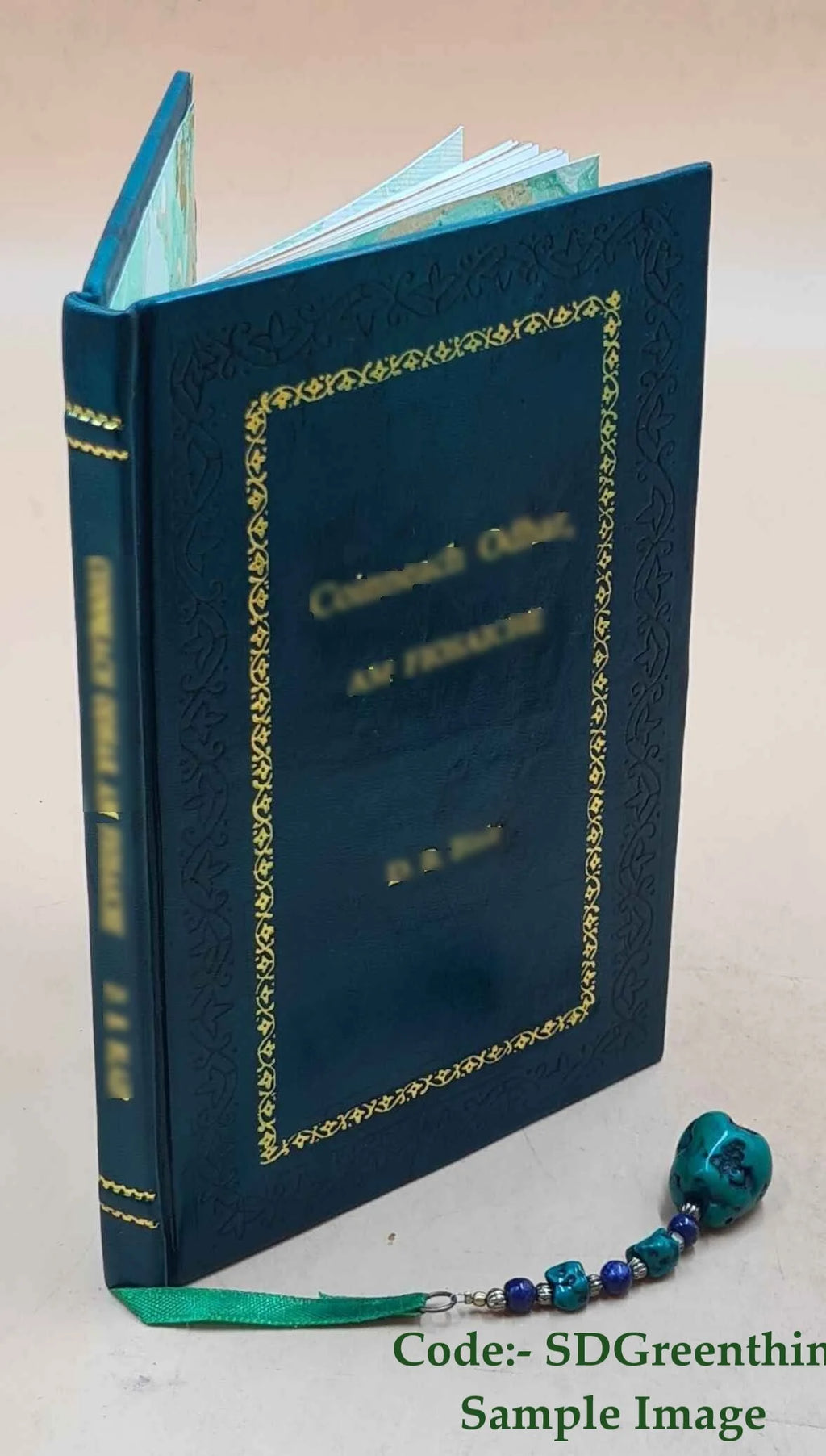Premium Leather Bound Book Z194
