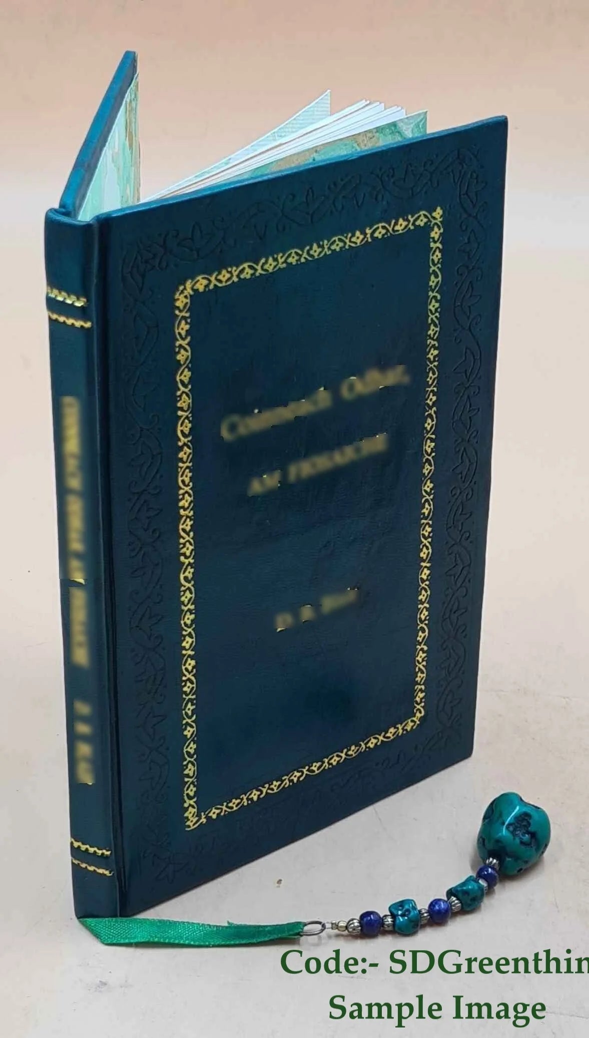 Premium Leather Bound Book Z194