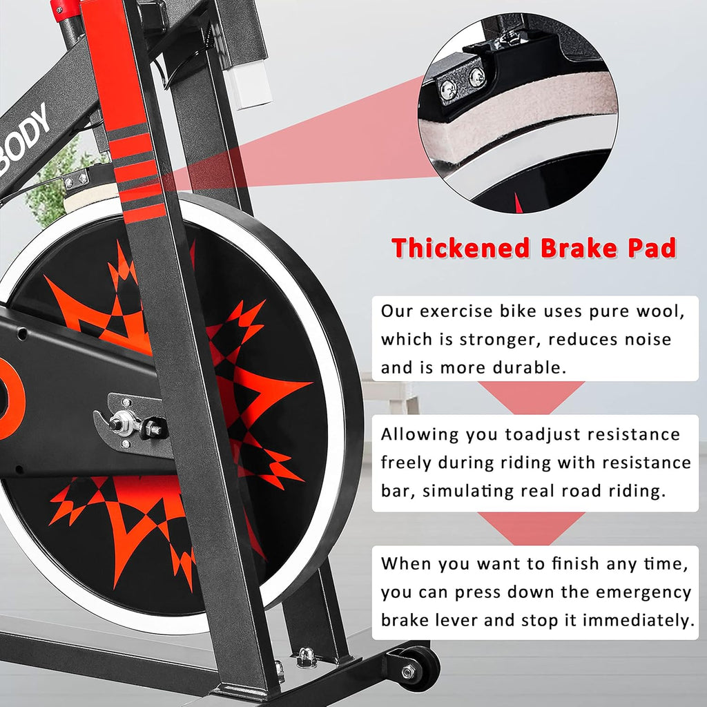 Exercise Bike Indoor Cycling Stationary Bike W41459