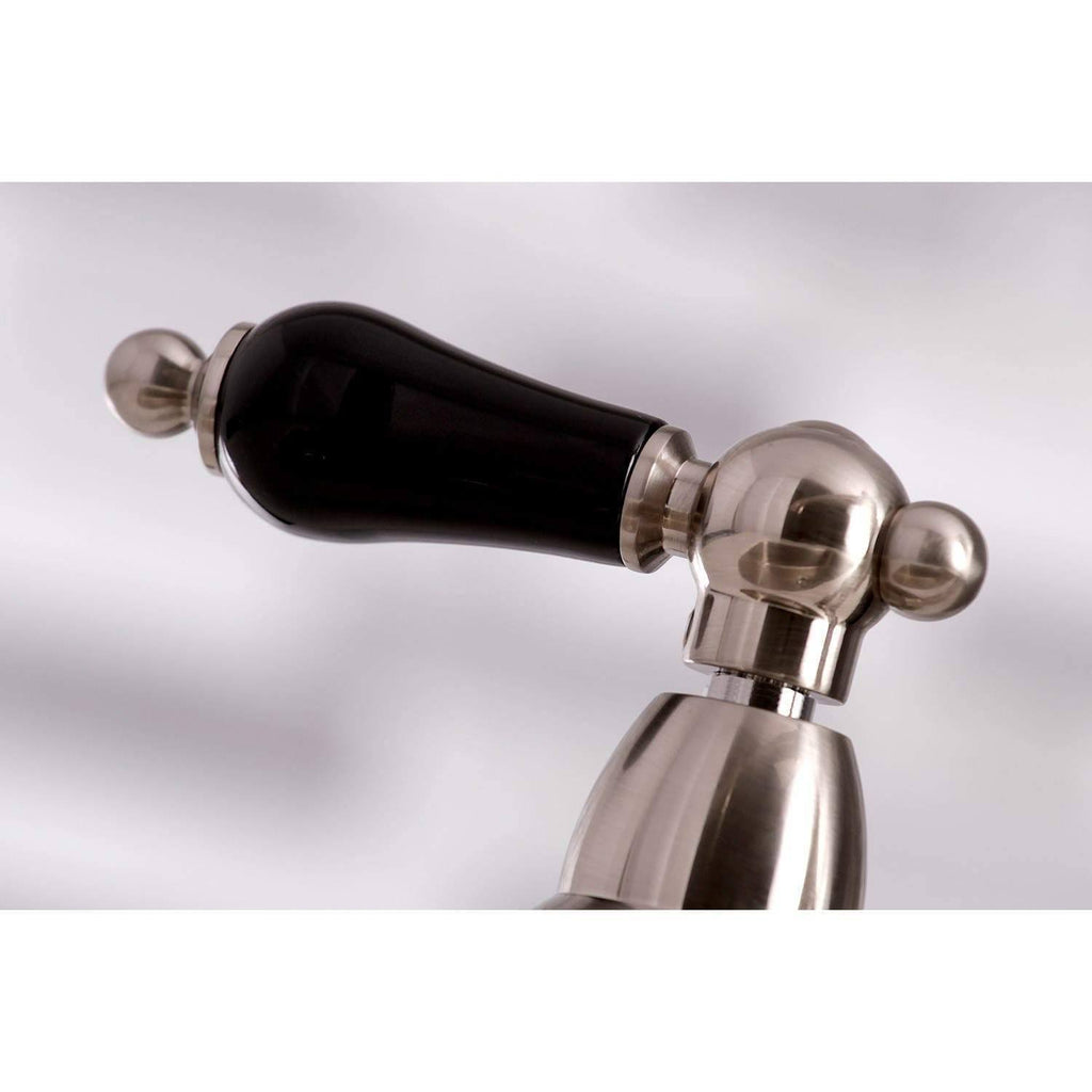 Polished Chrome Kitchen Faucet with Brass Sprayer M4402