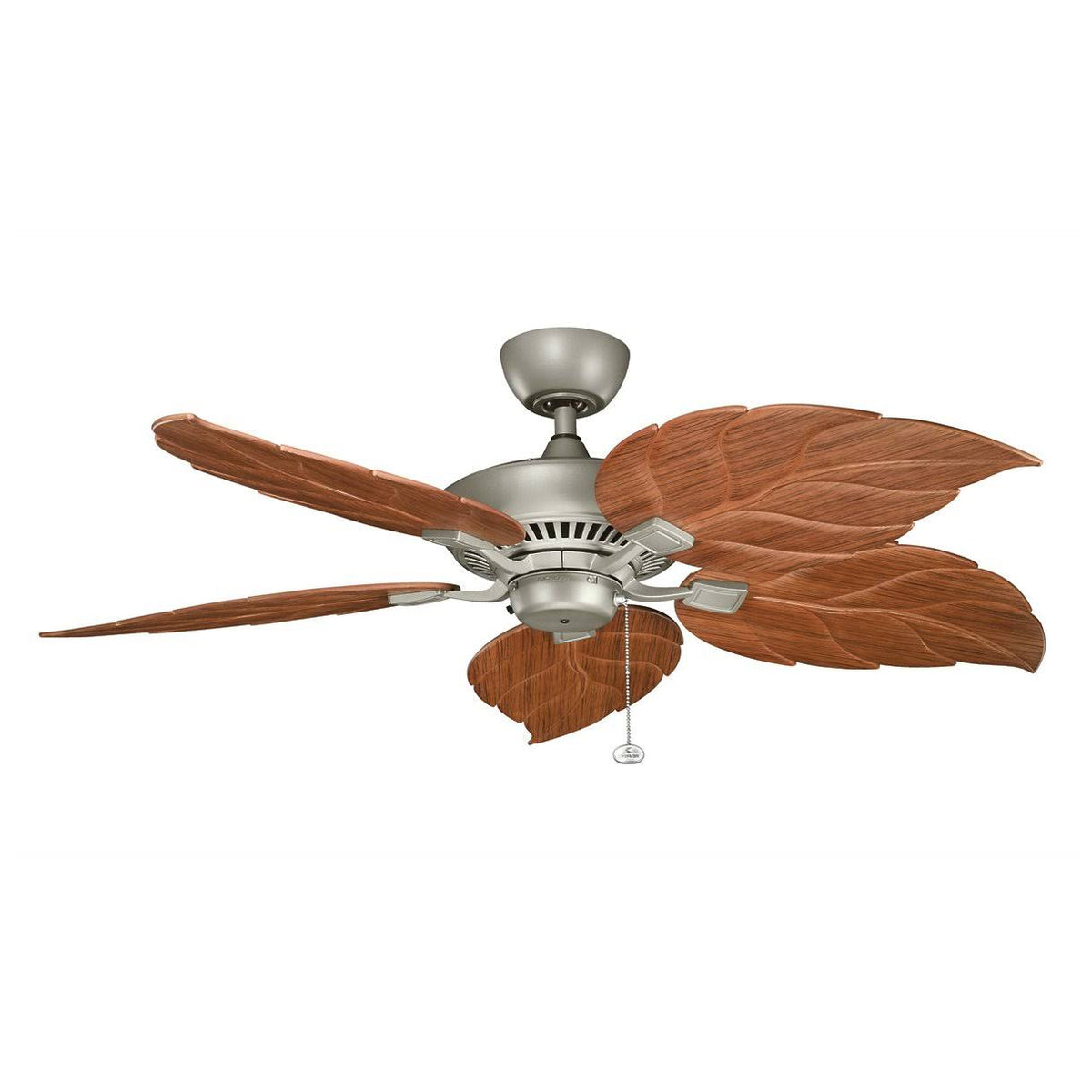 Antique Satin Silver Ceiling Fan Q397