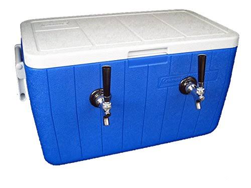 48 Quart Cooler Jockey Box with Coil Faucet T25582