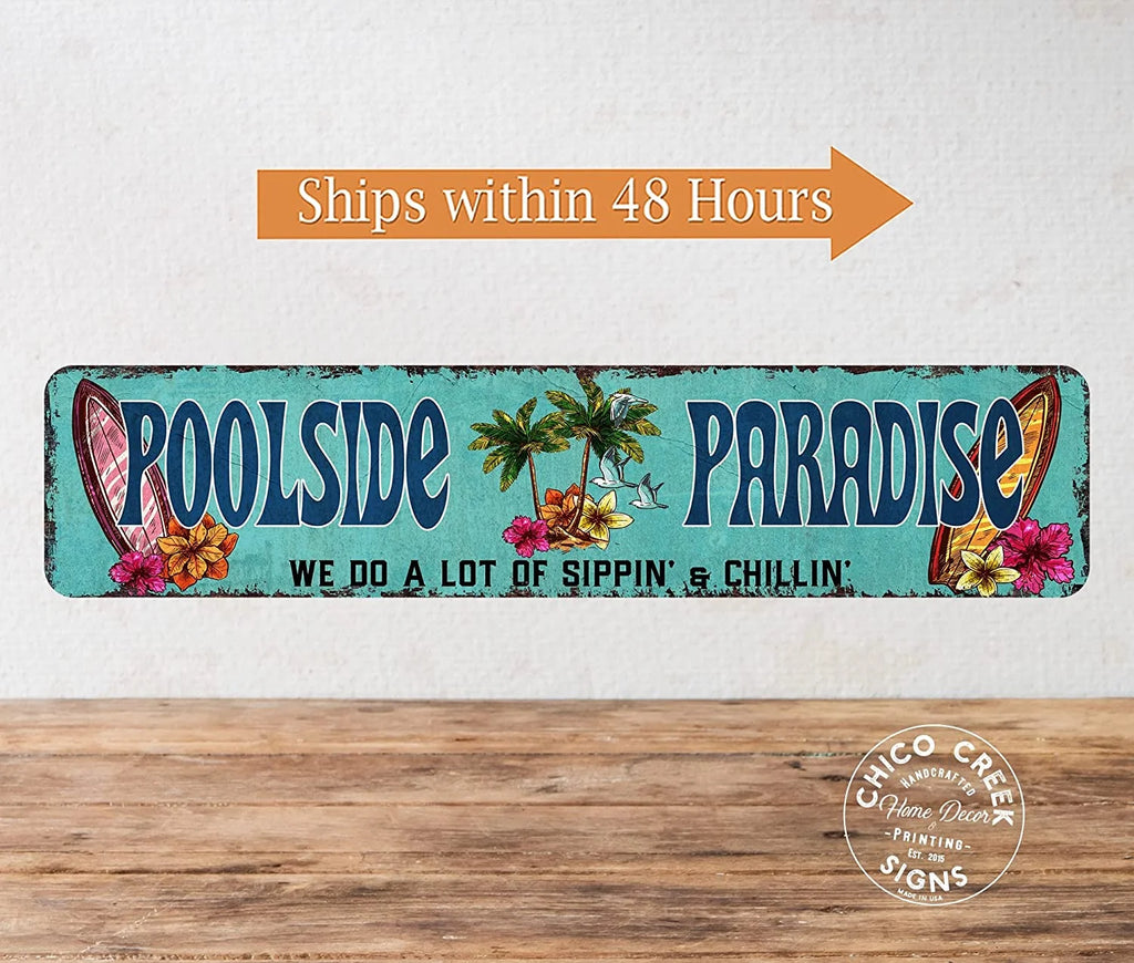 Metal Sign 4x18 G449