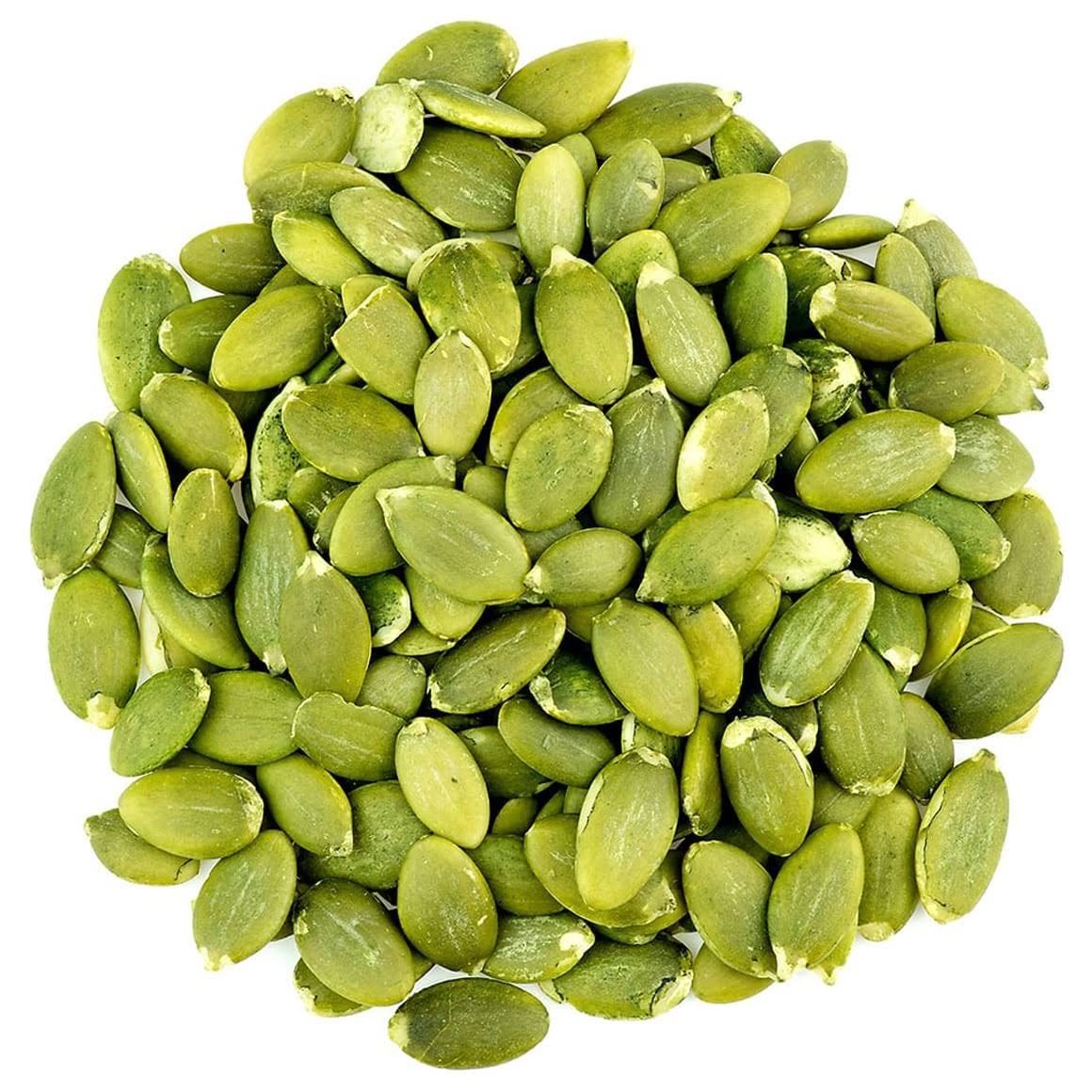 Organic Sprouted Pumpkin Seeds, 16 Pounds, No Shell, Unsalted, Raw Kernels T3607