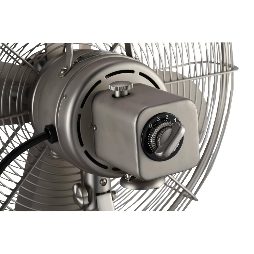 Black Oscillating Floor Fan I2320