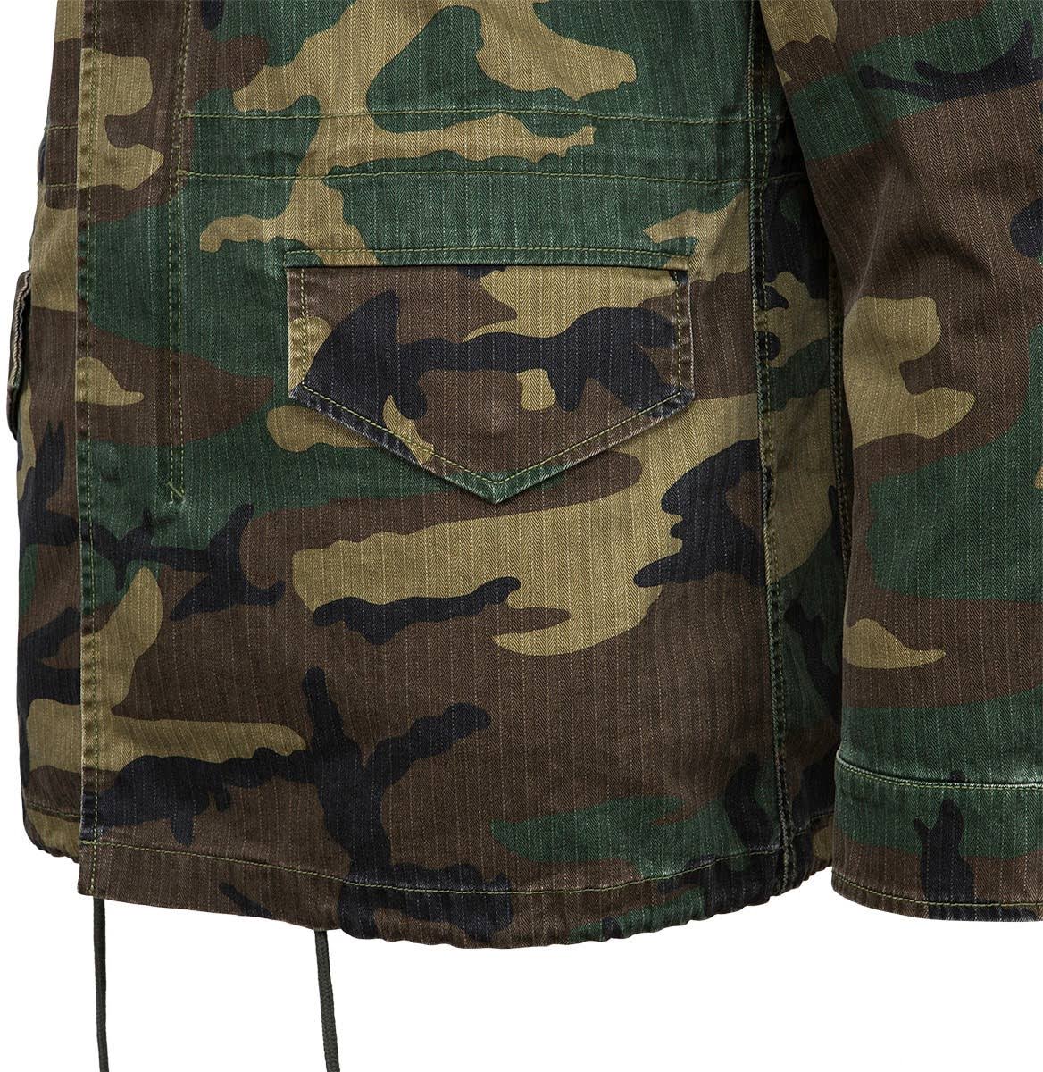 Camo Woodland Field Coat XL J96616