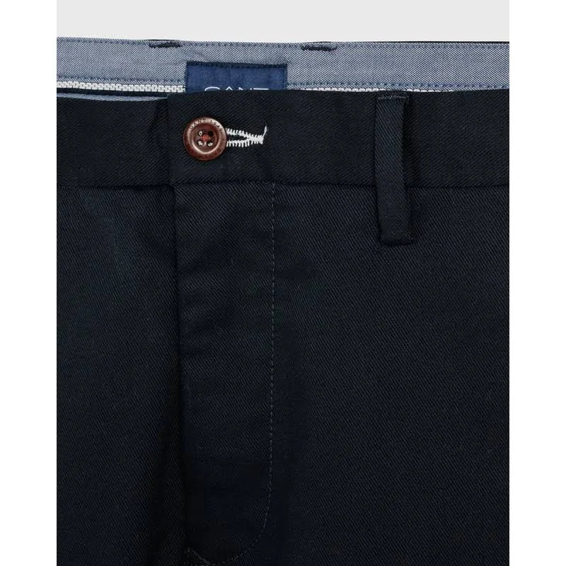 Black Slim Fit Chinos B594540