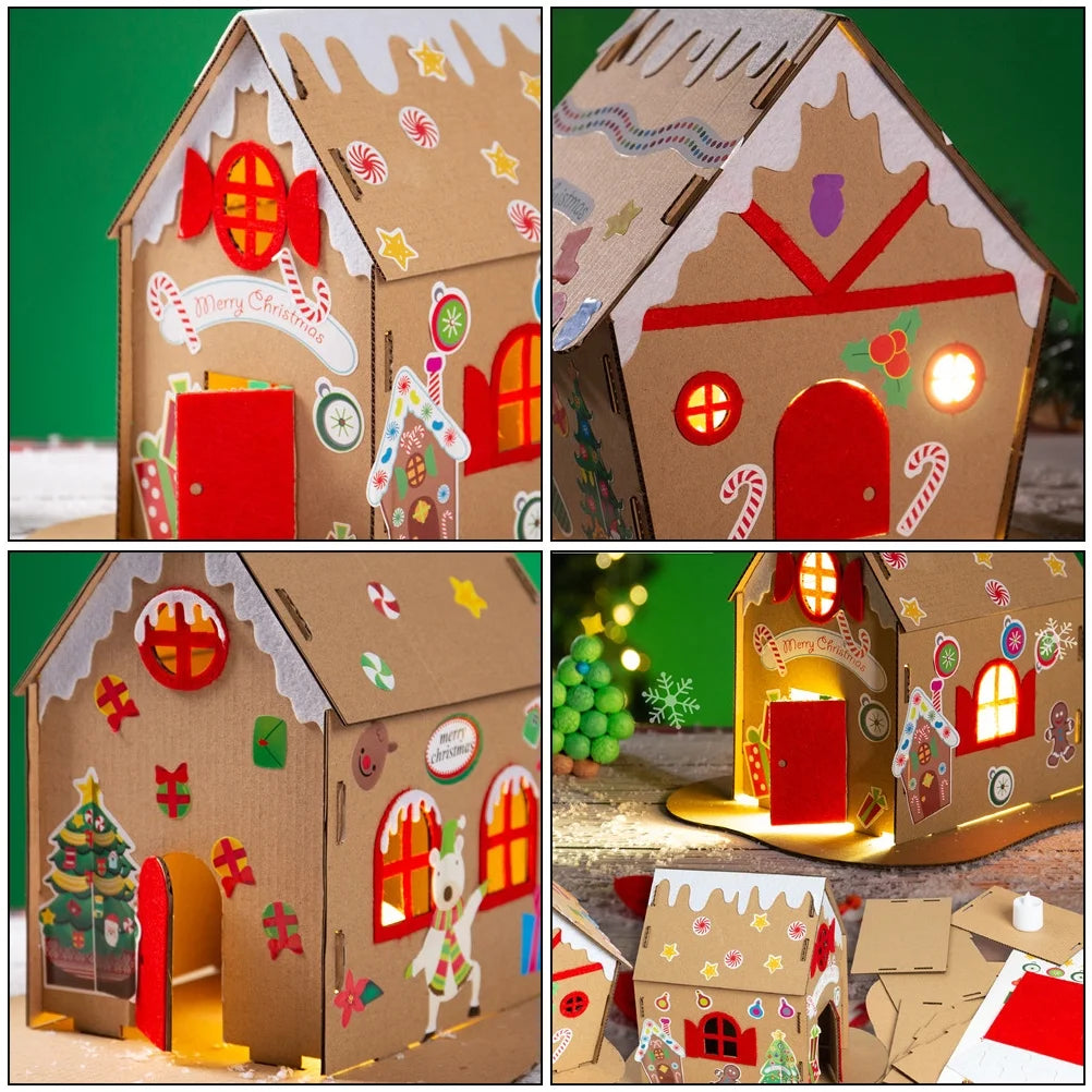 Wooden Christmas House Decorations Kidcraft Playset Child Suite H955