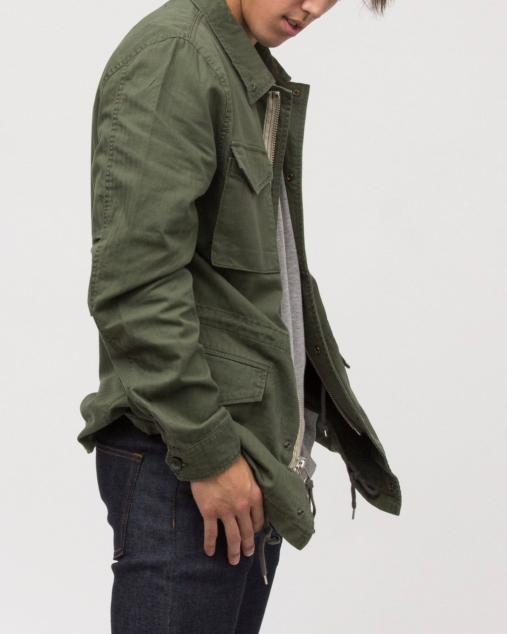 Camo Woodland Field Coat XL J96616