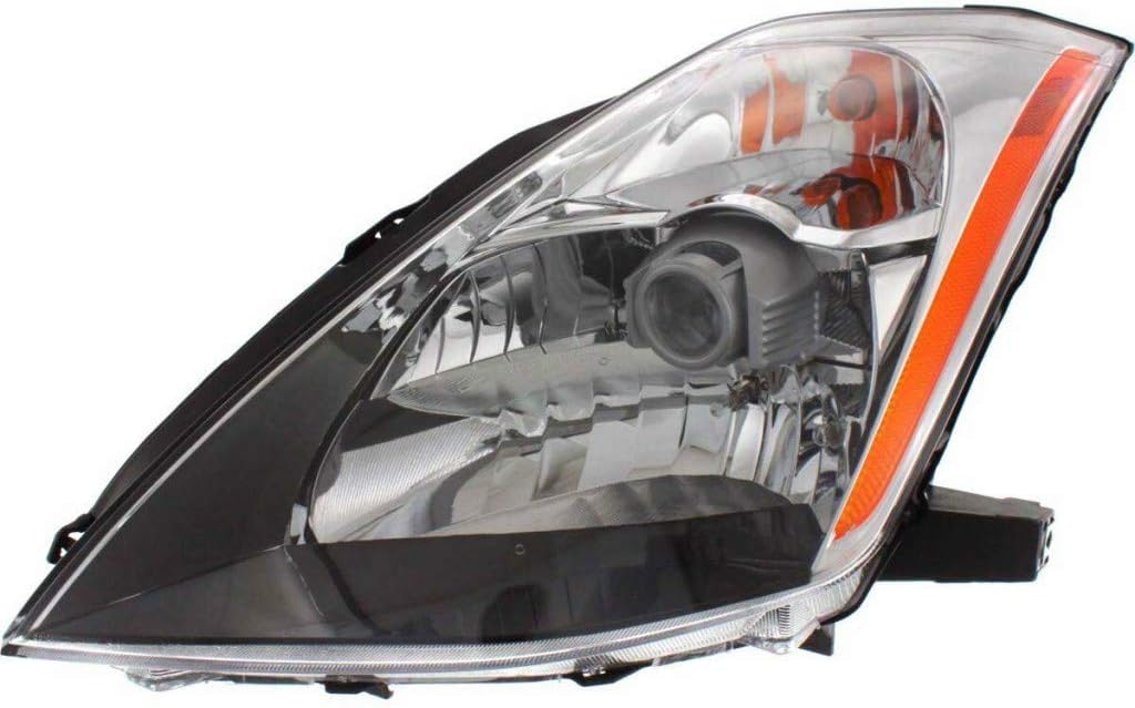 Passenger Side Halogen Headlight Assembly for Nissan 350Z 2003 2004 2005 S508