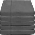 King Grey 5 Pack Flat Sheet K24276