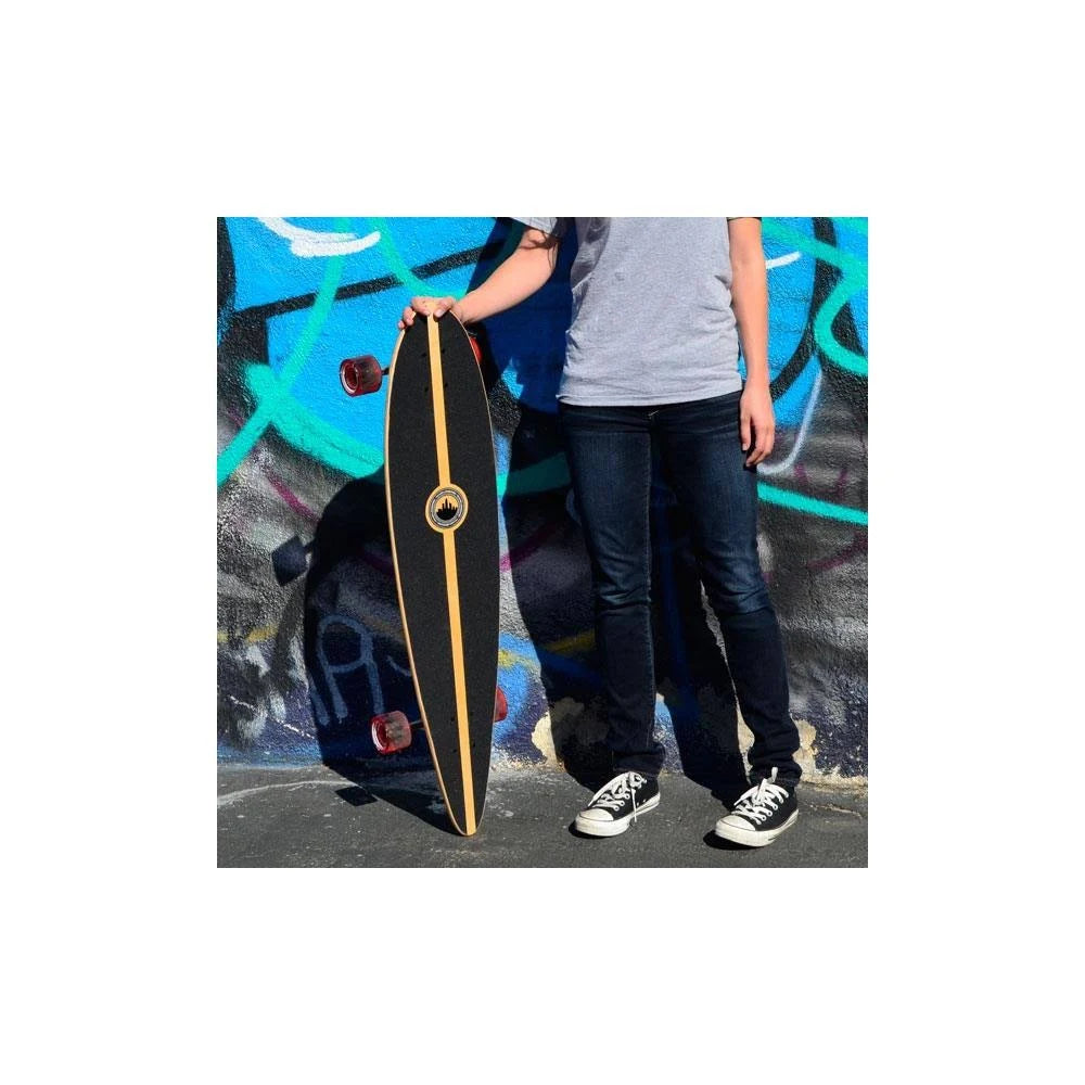 Tiedye Pintail Longboard Complete E8138