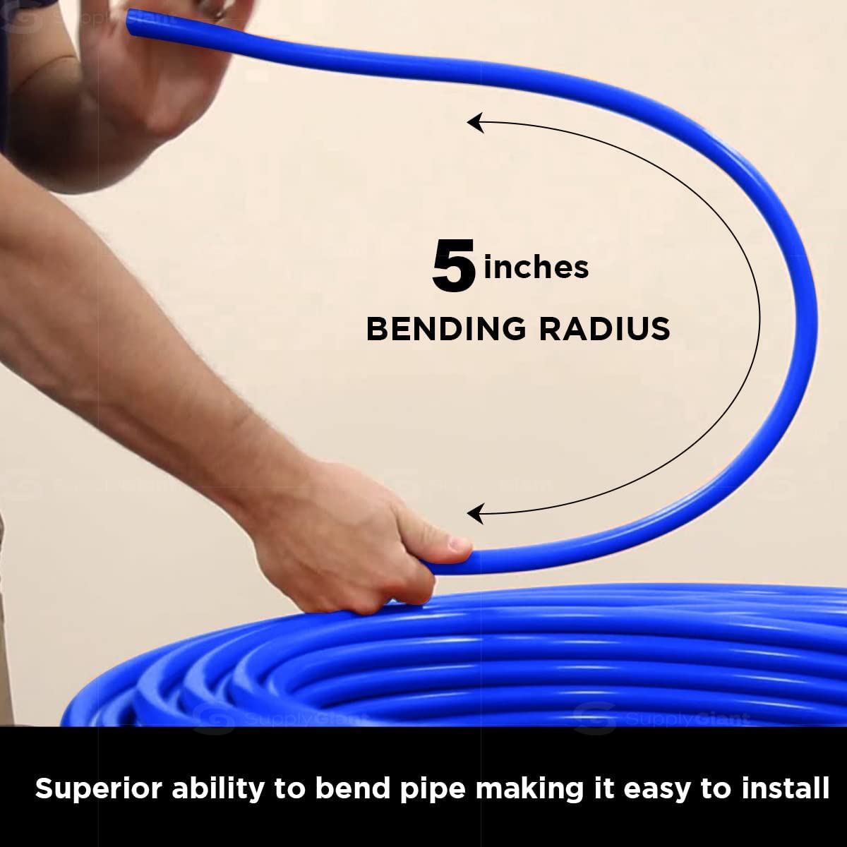 Blue Non-Barrier PEX Tubing 1 In. X 100 Feet X9434
