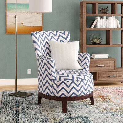 Red Barrel Studio Linen Swivel Armchair P98041