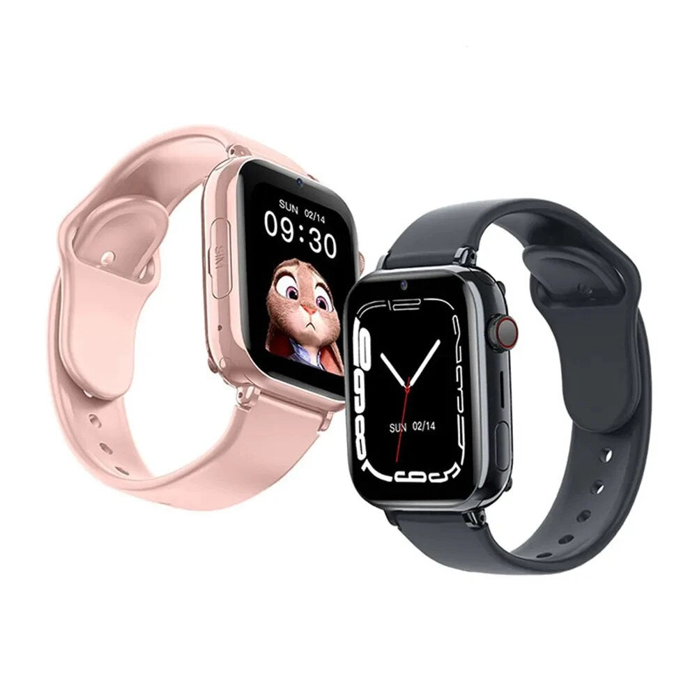 White 4G Smart Watch with GPS Location Tracker Camera D8261