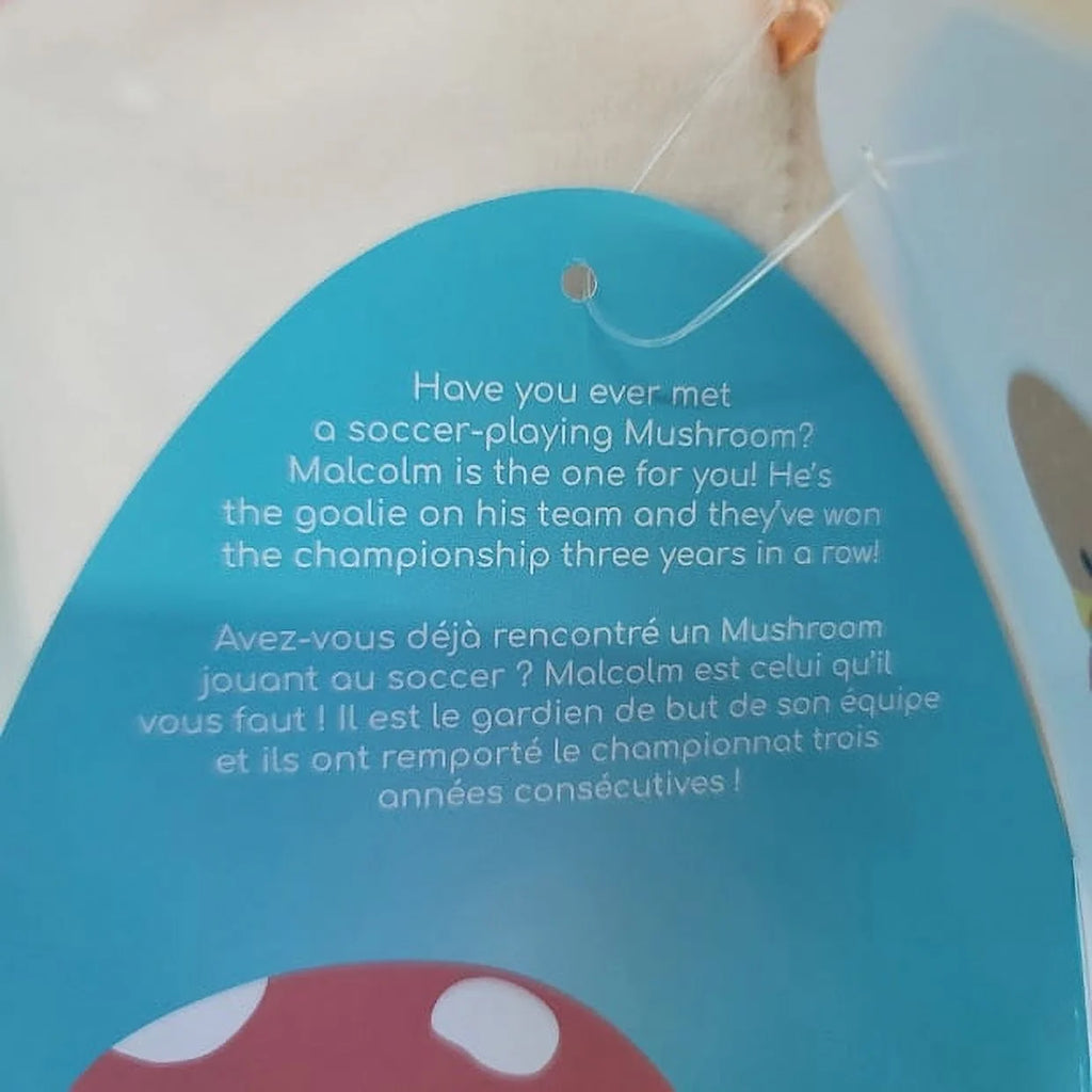 Malcolm the Mushroom 12 Inch Plush Stuffed Toy H39758